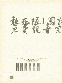敢死队1国语版免费观看完整版