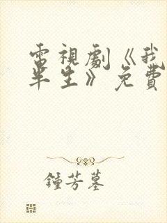 电视剧《我的后半生》免费观看