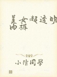 美女超透明蕾丝内裤封面