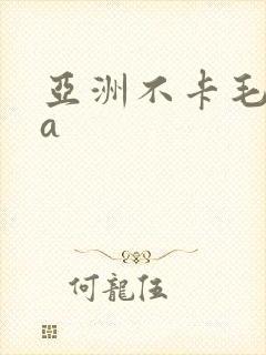 亚洲不卡毛片aa