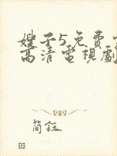 嫂子5免费完整高清电视剧在线观看封面