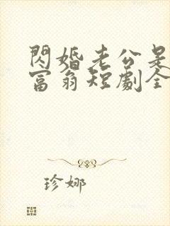 闪婚老公是亿万富翁短剧全集封面