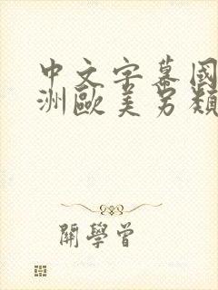 中文字幕国产亚洲欧美另类