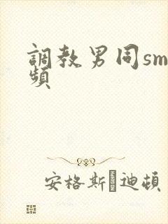调教男同sm视频