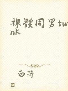 裸体同男twink