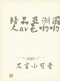 精品亚洲国产成人av色哟哟