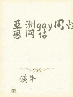 亚洲gay同性恋网站