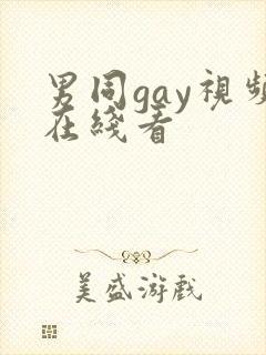 男同gay视频在线看封面