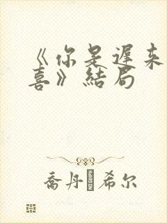 《你是迟来的欢喜》结局