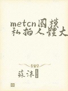 metcn国模私拍人体大尺度
