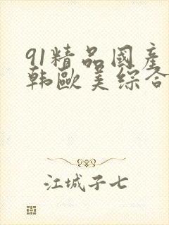91精品国产日韩欧美综合封面
