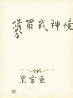 修罗武神境界划分