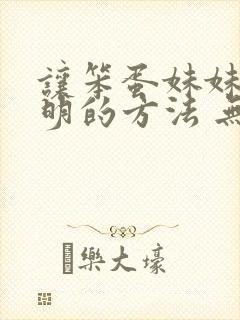 让笨蛋妹妹变聪明的方法 无删减