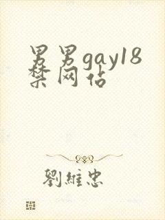 男男gay18禁网站