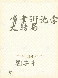 傅聿珩沈念结局大结局封面