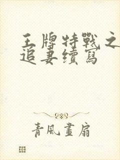 王牌特战之军少追妻续写