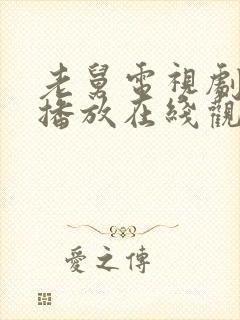老舅电视剧免费播放在线观看封面