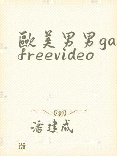 欧美男男gayfreevideo