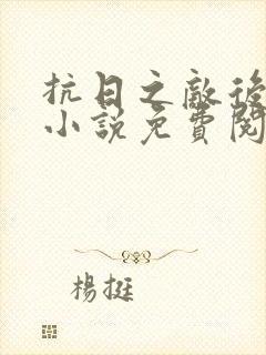 抗日之敌后争锋小说免费阅读