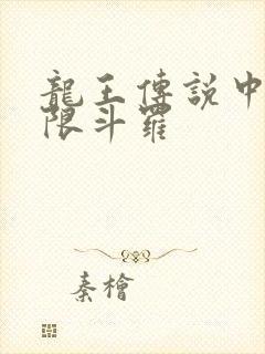 龙王传说中的极限斗罗封面