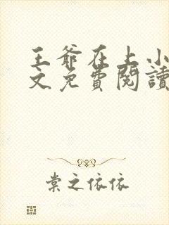 王爷在上小说全文免费阅读