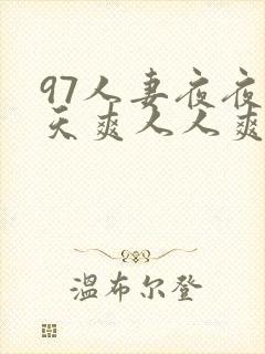 97人妻夜夜天天爽人人爽91