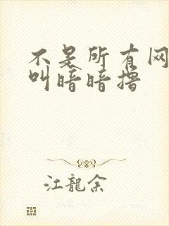 不是所有网站都叫暗暗撸