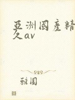 亚洲国产精品久久av