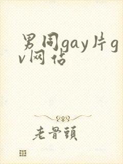 男同gay片gv网站