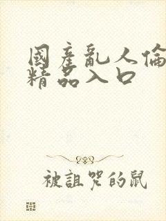 国产乱人伦人妻精品入口