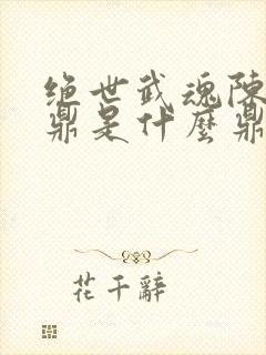 绝世武魂陈枫的鼎是什么鼎封面