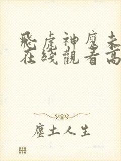 飞虎神鹰未删减在线观看高清