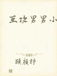 互攻男男小说