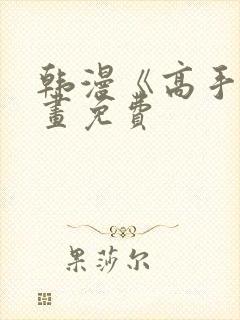 韩漫《高手》漫画免费