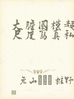 大胆国模超超大尺度写真私拍在线播