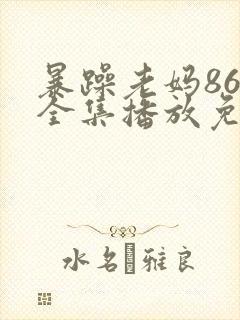 暴躁老妈86集全集播放免费观看