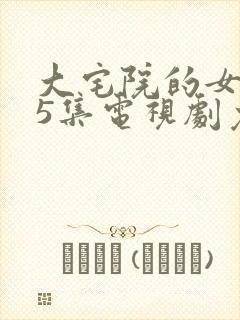 大宅院的女人45集电视剧免费观看