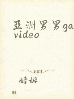 亚洲男男gay video