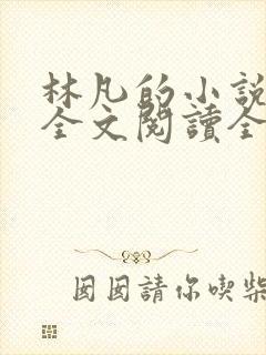 林凡的小说免费全文阅读全文
