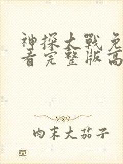神探大战免费观看完整版高清