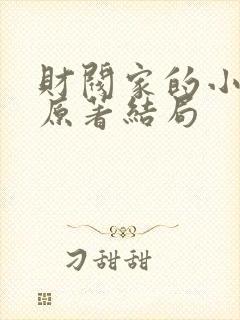 财阀家的小儿子原著结局