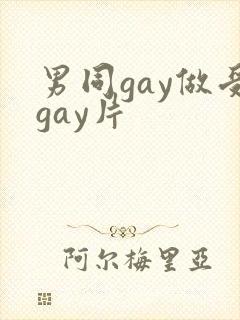 男同gay做受gay片封面