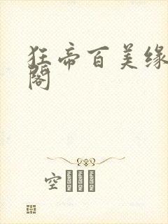 狂帝百美缘笔趣阁