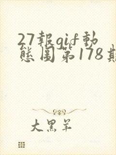 27报gif动态图第178期