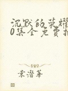沉默的荣耀全40集全免费播放