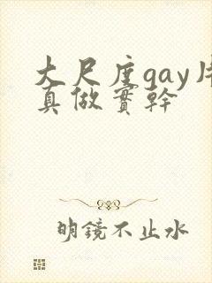 大尺度gay片真做实干封面