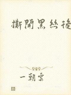 撕开黑丝后入