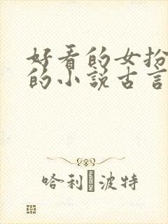 好看的女扮男装的小说古言封面