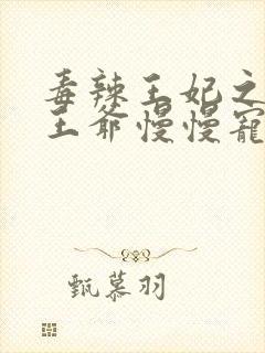 毒辣王妃之妖孽王爷慢慢宠