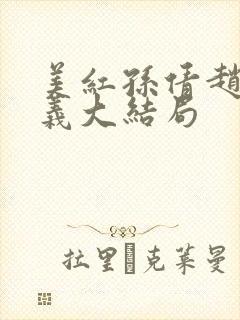 美红孙倩赵敏高义大结局封面